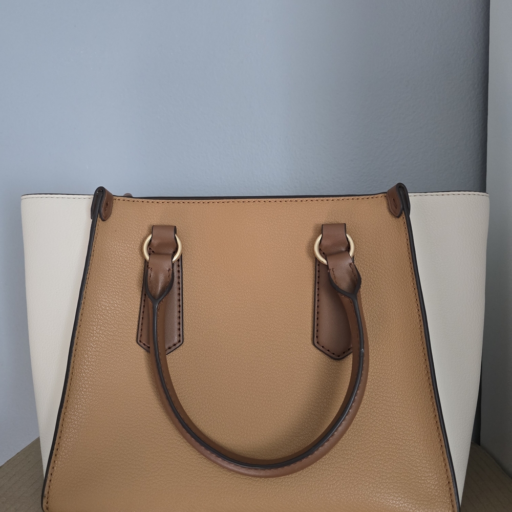 Michael Kors KRIS Leather Crossbody Satchel Bag NEW NWT - Picture 2 of 15